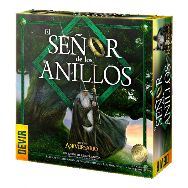 EL SEÑOR DE LOS ANILLOS ANIVERSARIO JUEGO DE MESA DEVIR JUEGA SHOP