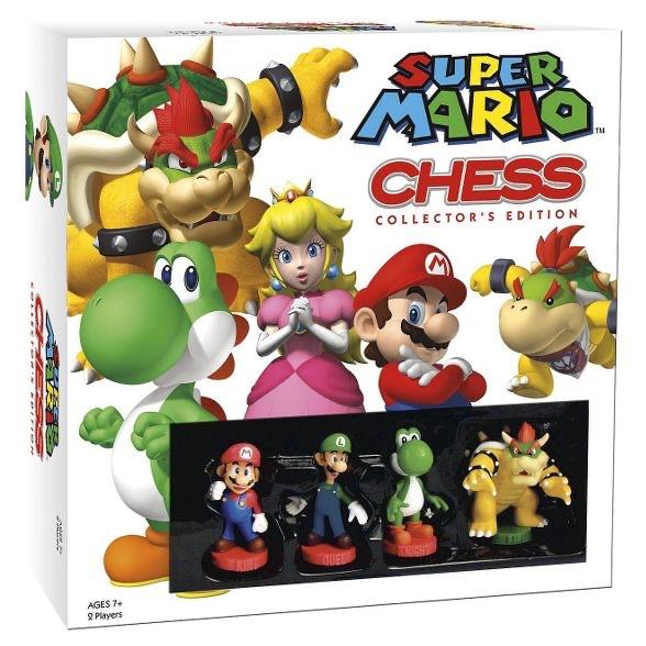 SUPER MARIO CHESS COLLECTORS EDITION JUEGO DE MESA JUEGA SHOP