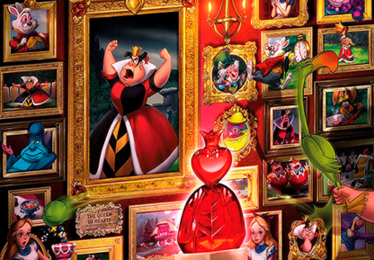 reina de corazones villanos disney rompecabezas juega shop