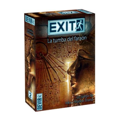 EXIT 02 LA TUMBA DEL FARAÓN (EXPERTO) JUEGO DE MESA DEVIR ESCAPE ROOM JUEGA SHOP DEVIR