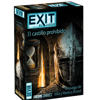 EXIT 04 EL CASTILLO PROHIBIDO (EXPERTO) JUEGO DE MESA DEVIR ESCAPE ROOM JUEGA SHOP DEVIR