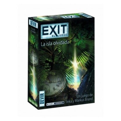 EXIT 05 LA ISLA OLVIDADA (AVANZADO) JUEGO DE MESA DEVIR ESCAPE ROOM JUEGA SHOP DEVIR