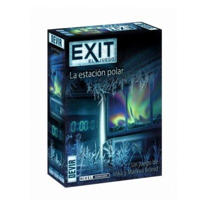 EXIT 06 LA ESTACIÓN POLAR (AVANZADO) JUEGO DE MESA DEVIR ESCAPE ROOM JUEGA SHOP DEVIR