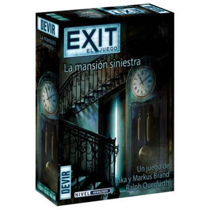 EXIT 11 LA MANSIÓN SINIESTRA (AVANZADO) JUEGO DE MESA DEVIR ESCAPE ROOM JUEGA SHOP DEVIR