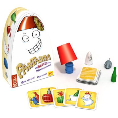 FANTASMA BLITZ MENUDO SUSTO DEVIR JUEGO DE MESA JUEGO DE CARTAS JUEGA SHOP