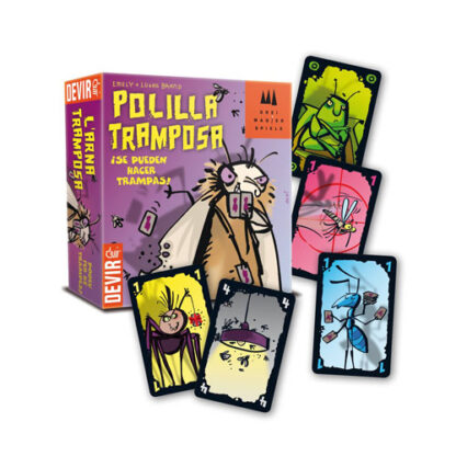 POLILLA TRAMPOSA JUEGO DE CARTAS DEVIR JUEGA SHOP JUEGO DE MESA 1