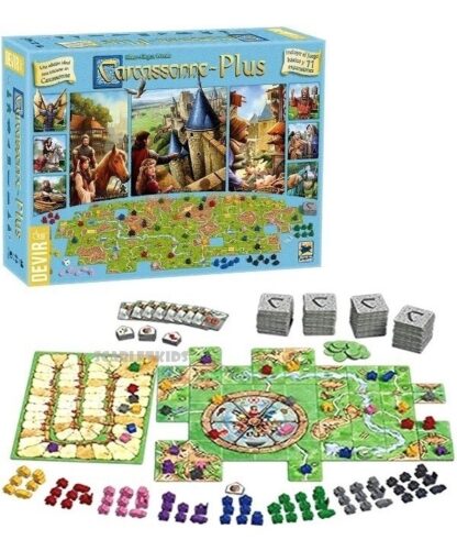 CARCASSONNE PLUS DEVIR JUEGO DE MESA JUEGA SHOP