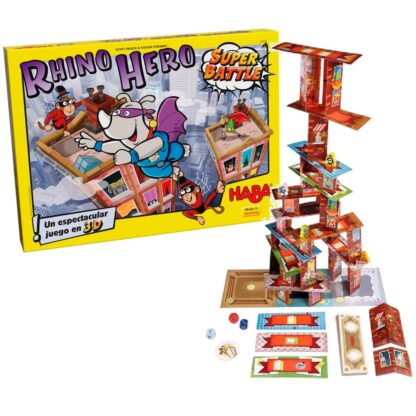 RHINO HERO SUPER BATTLE JUEGA SHOP JUEGO DE MESA JUEGO DE CARTAS