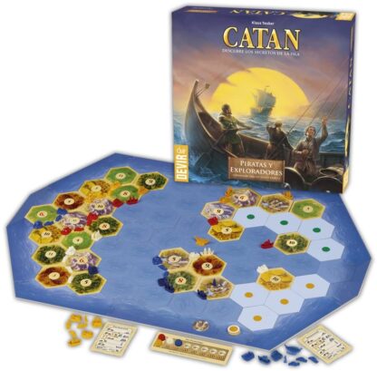 CATAN PIRATAS Y EXPLORADORES JUEGO DE MESA DEVIR JUEGA SHOP